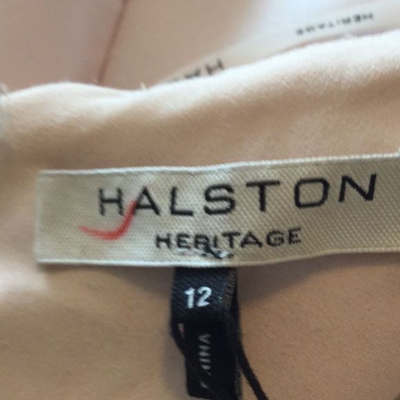 Halston  Strapless Structured Dress Barely… - Picture 9 of 9